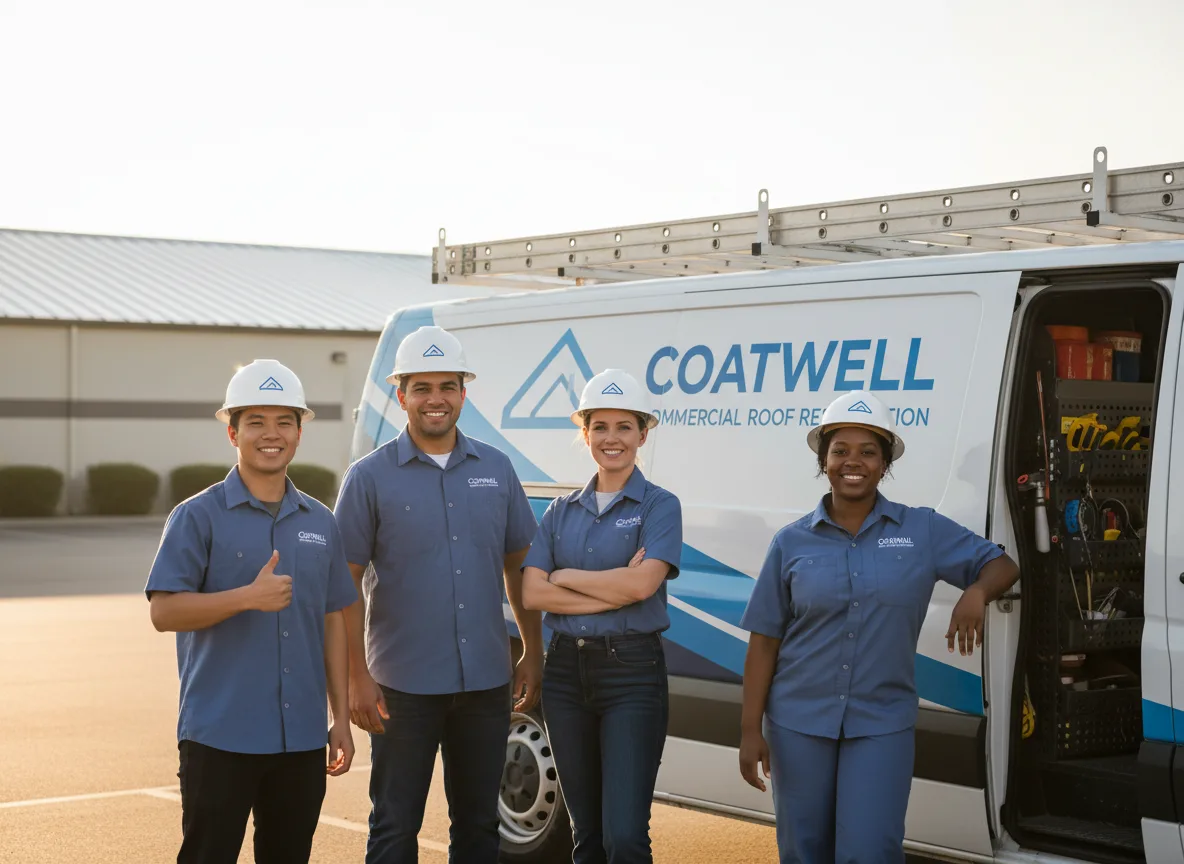 Commercial roof coating company in Eaton, CO